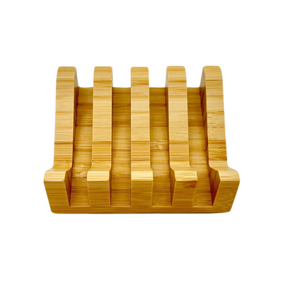 Zefiro Bamboo Waterfall Soap Dish