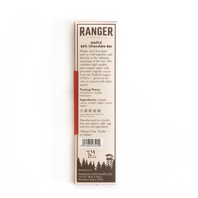 Ranger Chocolate Co. - Maple