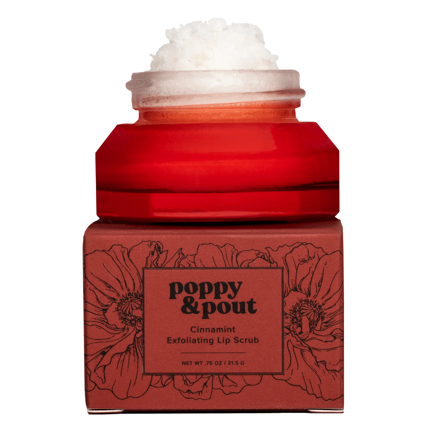 Poppy & Pout Lip Scrub - Cinnamint