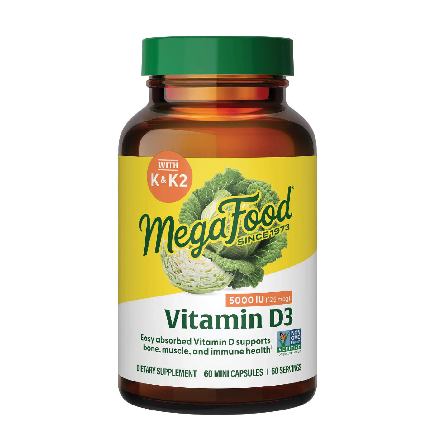 MegaFood Vitamin D3 with K & K2